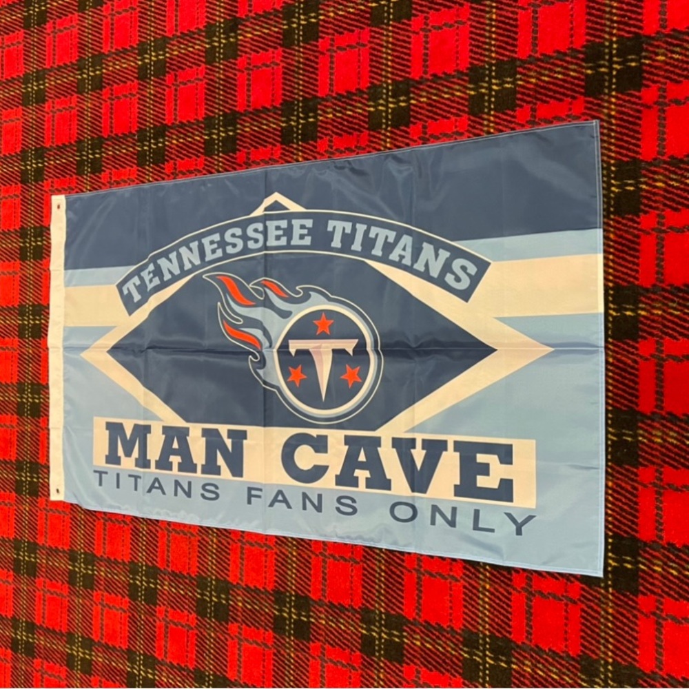 Brand new Tennessee Titans banner flag